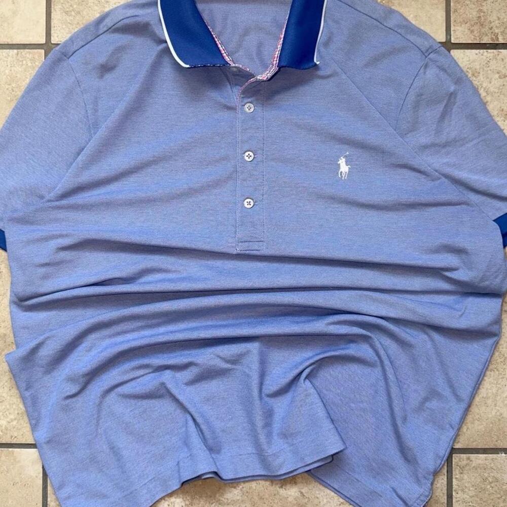 Polo Golf Performance by Ralph Lauren Short Sleeve Polo Shirt - Size L
